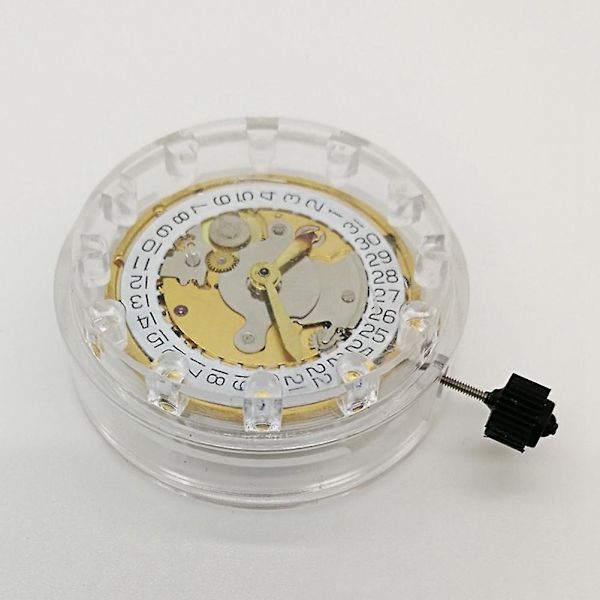ETa 2824 Rörelse Ersättning Mekanisk Automatisk Rörelse Datum Display Klocka Reparationsverktyg Silver-WELLNGS 0 0
