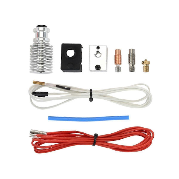 3D-printerdele Prusa MK3S+ ekstruderdysevarme aluminium hurtig slangekit høj temperatur resist-WELLNGS