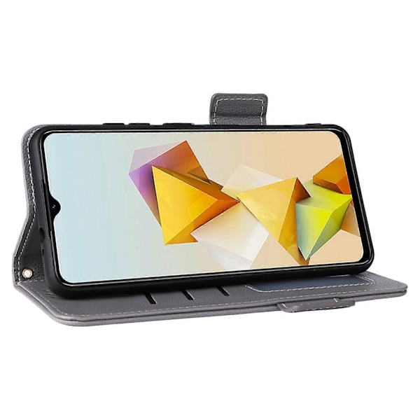 Flipfodral i läder med kortfack för ZTE Blade A73 Pro 5G/A73 5G/Optus X Pro 5G - WELLNGS Style D
