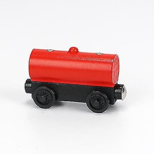 Thomas ja ystävät -juna, tankkimoottori, puinen rautatiemagneetti, keräilylahjalelut - WELLNGS red can