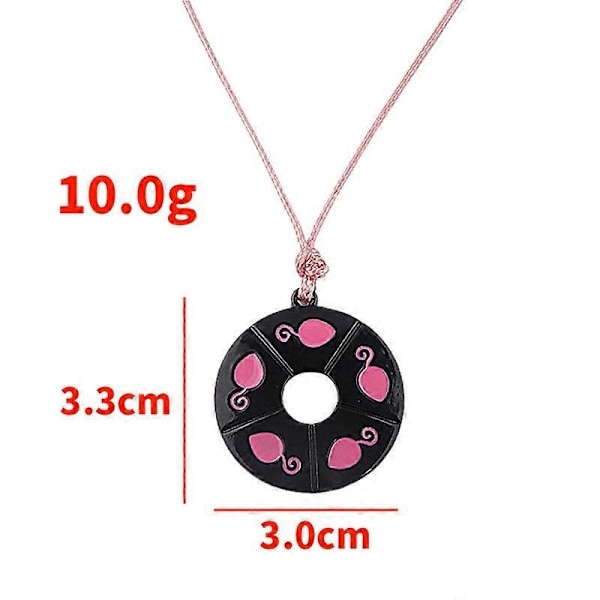 Pige Halskæde Vedhæng Slange Armbånd Historie Rolleleg Smykker Tilbehør Kvinder Mænd Gave Anime Smykker - WELLNGS 14