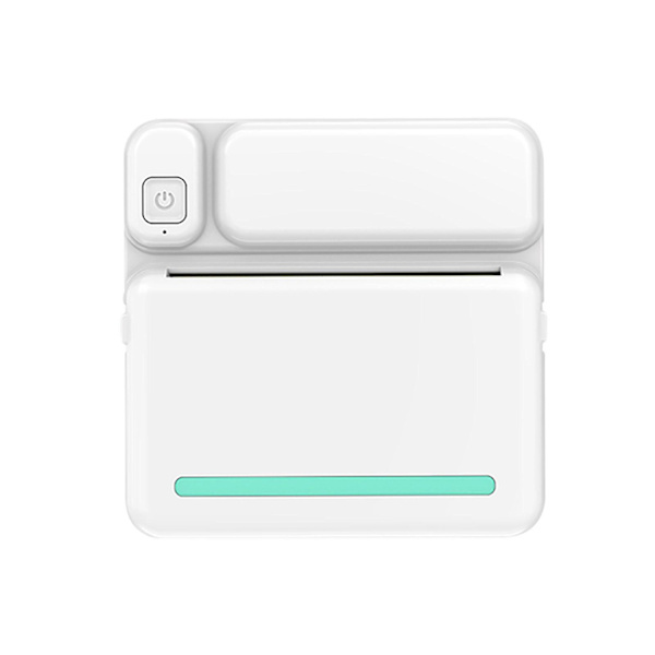 Termiset kannettavat Bluetooth-tulostimet 57 mm:n mini langattomat POS-lämpökuvatulosttimet Android IOS -matkapuhelimelle FLYE1984-WELLNGS Blue