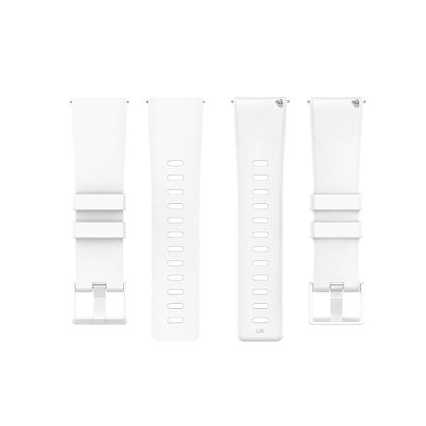 Silikoniranneke Fitbit Versa 2/Versa Lite -koko: L-WELLNGS White Other Phone Models