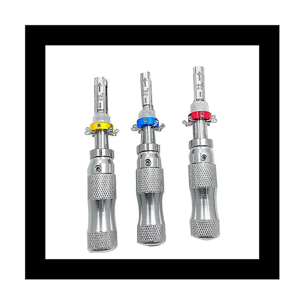 3PCS/Set 7 Pin Advanced Tubular Lock Kit KLOM-WELLNGS