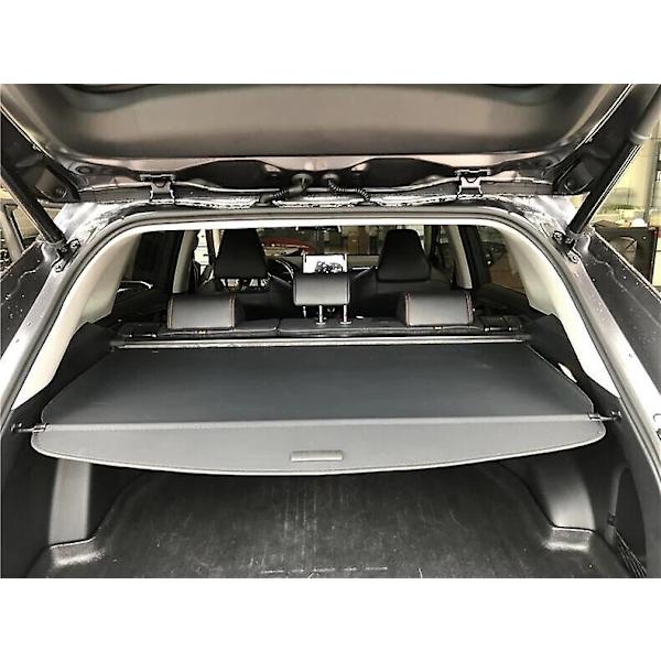 Bagageutrymmeskydd för Toyota RAV4 RAV-4 2019-2023 Säkerhetsskydd Bakre bagageutrymmesgardin Partition Sekretess Biltillbehör-WELLNGS Beige