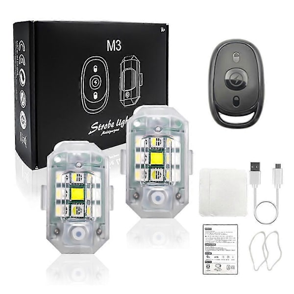 Pursuit Underglow X Pvrsvit Bil Lys Trådløse Led Strobe Lys Lager-WELLNGS 2 Lamp and remote control
