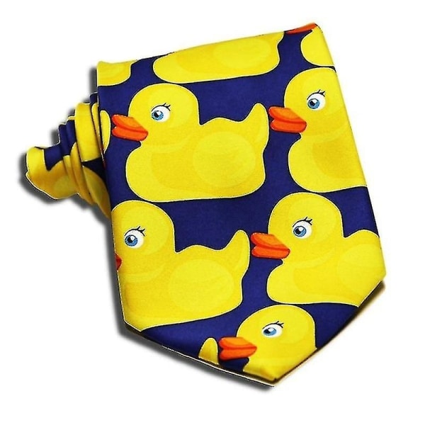 Duckytie Shindn How I Met Your Mother Ducky Tie Barney Stinson Duck Tie Unisex voksenstørrelse (Farve:-WELLNGS