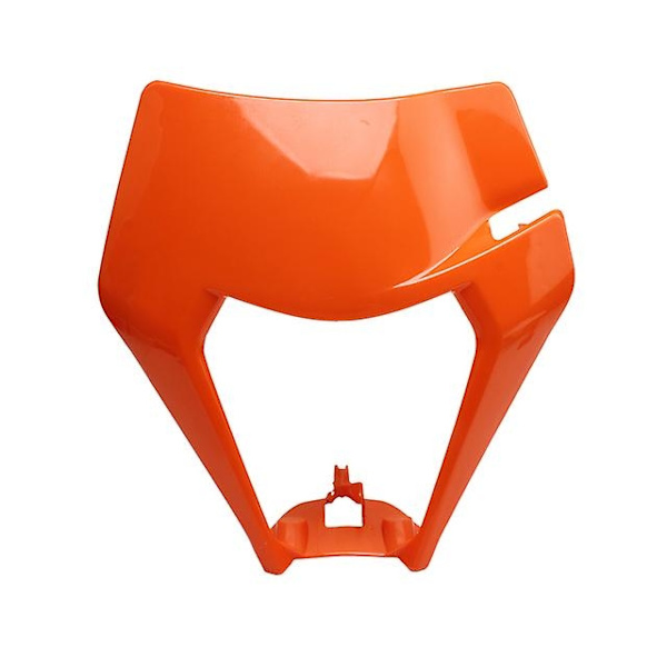 Motorcykelmaske til KTM Forlygteplade Exc Plastikkit XC SX SXF XCW 125 til 500 SMR 2021 2022 2023 Dirt Bike Motocross-WELLNGS Orange