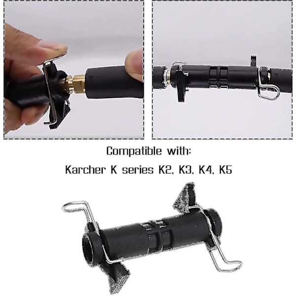Liitäntäadapterin jatkoliitinletku Vedenpuhdistuspainepesuri Yhteensopiva Karcher K2 K3 K4 K5 K6 K7-WELLNGS