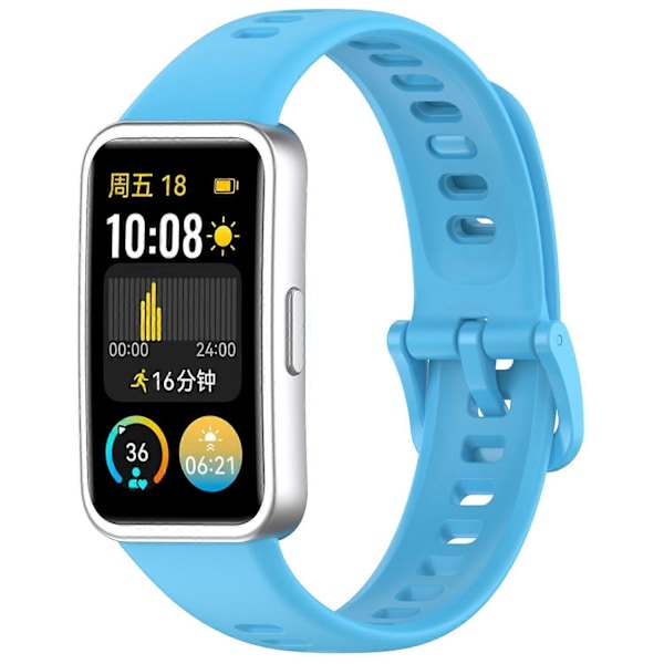til Huawei Band 8/8 NFC/9/9 NFC Blank Silikone Urrem Udskiftningsurrem - WELLNGS Style J