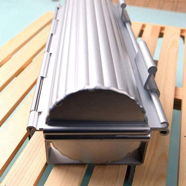 Rund toastbrødform i aluminiumlegering, gjenbrukbar brødform, brødform, DIY-bakeverktøy - WELLNGS