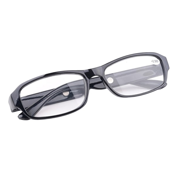 Læsebriller +4.5 +5.0 +5.5 +6.0 grader optiske briller nye sorte sort-WELLNGS Black 550