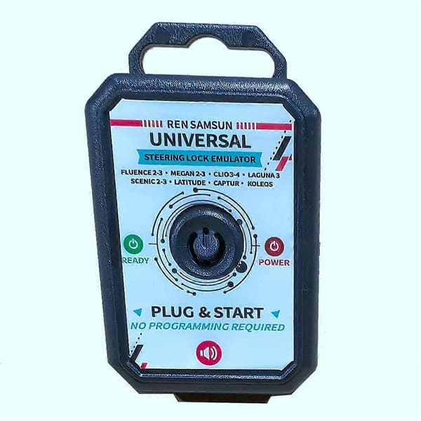 til RENAULIT ELV Lås Universal Ratlås Emulator Simulator ELV Plug and Start med Låselyd - WELLNGS