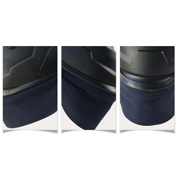 Svets hjälm haklapp Anti-Scald Splash Scarf Lätt att installera Avtagbar Svets haklapp Svets Skydd Cove-A-WELLNGS