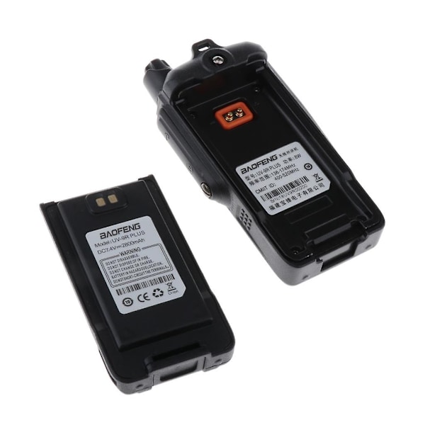 UV-9R Plus Walkie Talkie Høj Effekt 2-vejs Radio Lang Rækkevidde UHF/VHF-WELLNGS