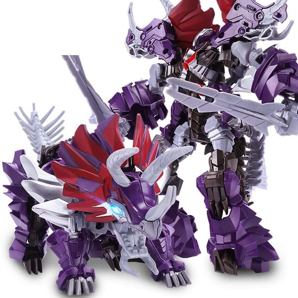 Deformasjonsrobotleketøy, Transformers Deformert Bil Actionfigur Modell Gave til Barn Jenter Gutter - WELLNGS purple