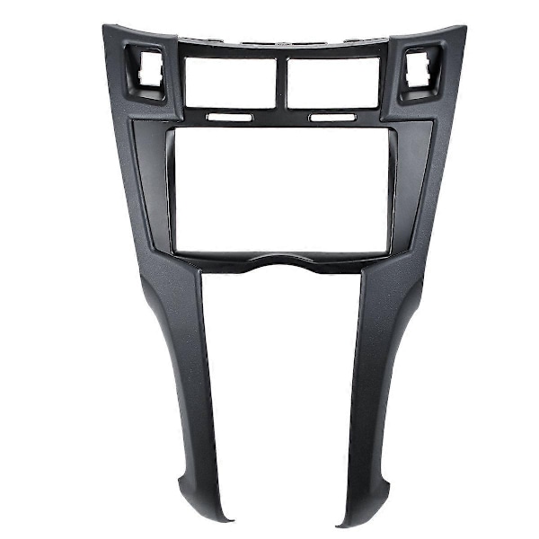 2 Din Bil Stereo Ramme Trim Kit Kompatibel med Toyota Yaris Vitz Platz 2005-2011-WELLNGS