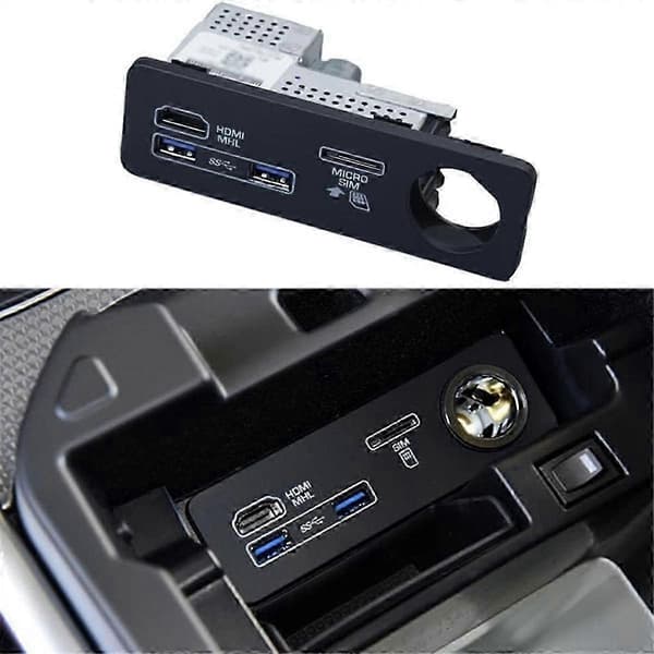 Bil Audio System Interface Socket Lr114028 C2d51466 Lr087366 Kompatibel med V L462 2017-WELLNGS