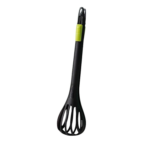2-i-1 Matklype og Visp 2023 Ny Multifunksjonell Visp Brødklype Håndholdt Plast Brødklype Pasta Multifunksjonelt Kit-WELLNGS Black