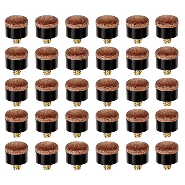 30 kpl biljardi keppi vinkkejä 12mm korvaavat biljardi keppi vinkkejä biljardi keppi ja S-WELLNGS