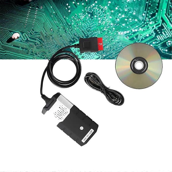 Kompatibel med 9241A V3.0 V2021.11 OBD2 Kode Leser Dobbel-Board Bluetooth Feildeteksjonsenhet Svart-WELLNGS