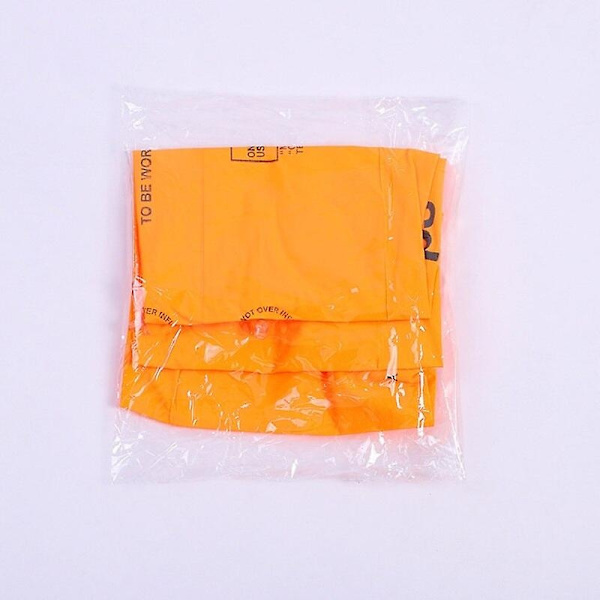 Simrings med Pump Uppblåsbara Armflytbojar Säkerhetssimningsvingar Vattenarmband för att lära sig simma Vattensporter Tillbehör-WELLNGS Orange