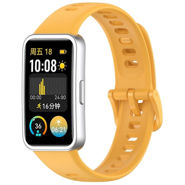 til Huawei Band 8/8 NFC/9/9 NFC Blank Silikone Urrem Udskiftningsurrem - WELLNGS Style F