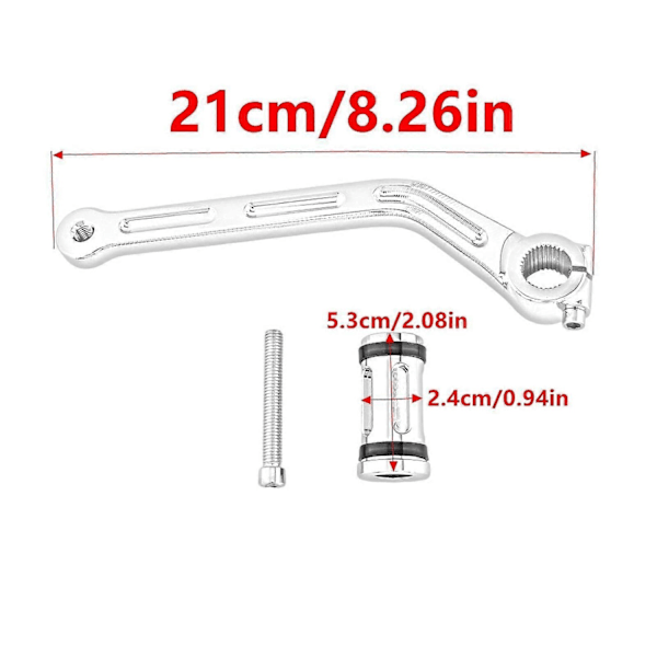 Skiftestangs Gearpedal Udskiftning til Yamaha Vmax 1200 1985-2007-WELLNGS Style C