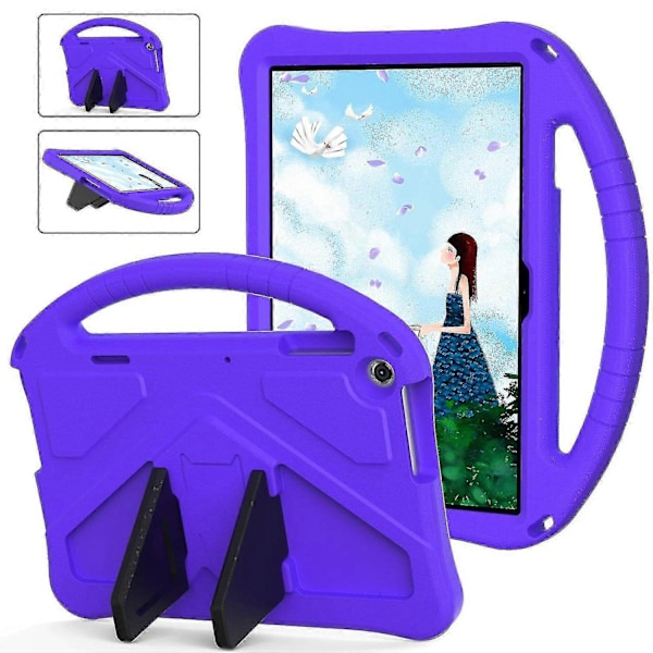 For Lenovo Tab M10 (3. generasjon) Nettbrettdeksel Barn Eva Robust Støtsikkert Nettbrettdeksel Konvertibelt H-WELLNGS Purple