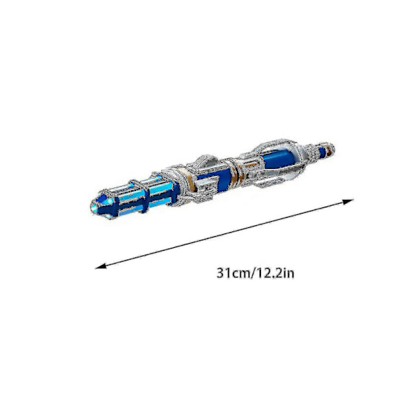 Doctor Who den tolvte doktorens sonic skruvmejsel modell ljus ljud leksak kb-WELLNGS 1