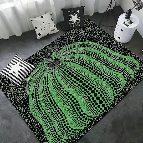Yayoi Kusama Taide Lattiapäällyste Pohjoismainen Tyyli Koti Ovimatto Kylpyhuone-wc Matot Makuuhuone Hotelli Sisustus Matto-WELLNGS z2 60x90cm