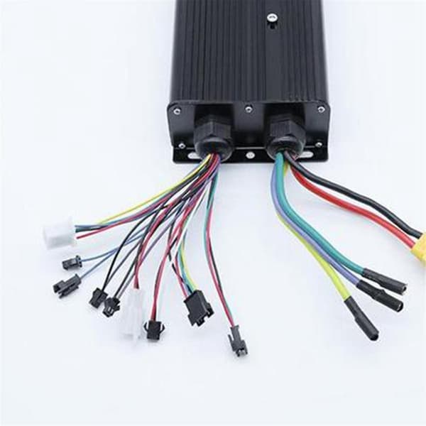 3000W Elektrisk Cykel Controller System 48V-72V 60A Dual Mode 18 Rør Sinusbølge Controller-WELLNGS