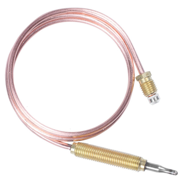 2x M8x1 Hoved og Møtrikker Gaspejs og Pejs Universal Termoelement 600mm-WELLNGS