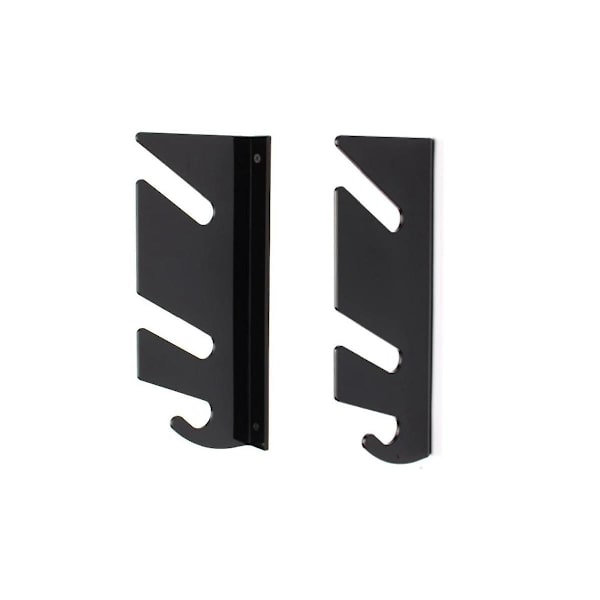 Skateboard vægmontering display rack med bøjle krog, akryl skateboard rack holder til longboard skateboard-WELLNGS