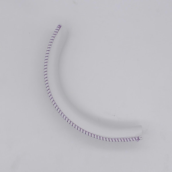 Kompatibel med HyperX Cloud II/Revolver S/Cloud Alpha Mjukt Läder Huvudband Skydd-WELLNGS White  Purple