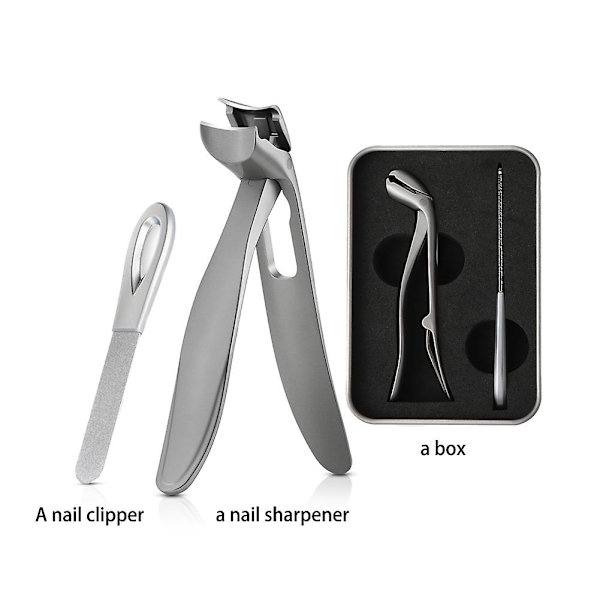 Cumuul ClipMaster Pro, Ergonomisk Vinklad Toppnagelklippare - WELLNGS color01