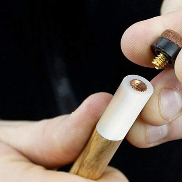 30 kpl biljardi keppi vinkkejä 12mm korvaavat biljardi keppi vinkkejä biljardi keppi ja S-WELLNGS