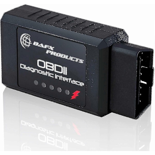 2024 Passande Bafx-produkter - Bluetooth Obd2 Obdii Bilscanningsverktyg för Diagnostikkoder - WELLNGS