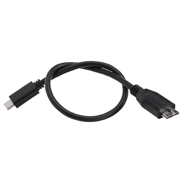 Harddisk-kabel, USB 3.1 Type-C hann til USB 3.0 -b hann datakabel for telefon - WELLNGS
