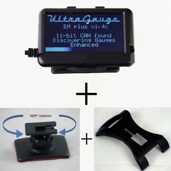 Mini UltraGauge EM Plus OBDII OBD2 Kodescanner Værktøj - WELLNGS