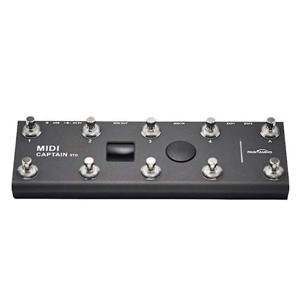 MIDI Captain fotpedal multieffekter keyboard synthesizer USB MIDI musikksoftware støtte PC/CC/NOTE-WELLNGS