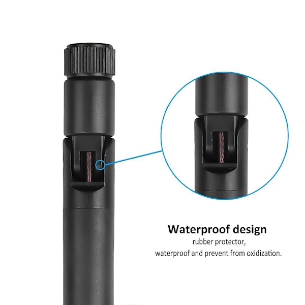 Mini 2.4 GHz 5dBi 802.11b/g WiFi Antenn RP-SMA Hane Trådlös Router Router-WELLNGS