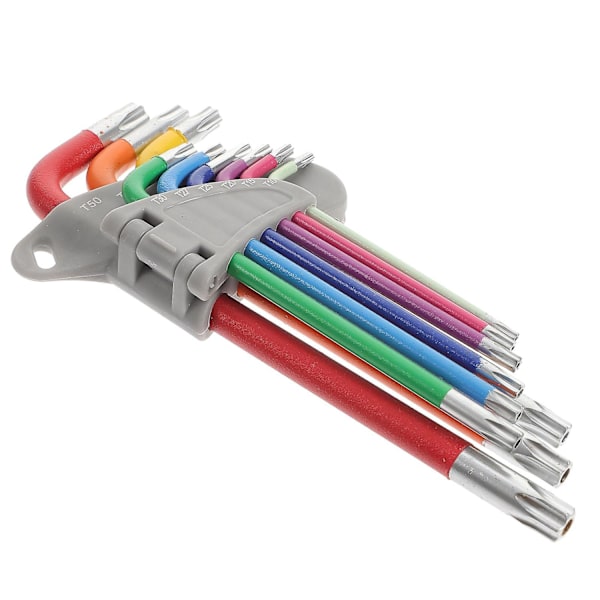 1 Sarja Torx-avaimia, Sekalaiset Torx-ruuvimeisseli, Monikäyttöinen Pitkävarsi Torx-avain - WELLNGS