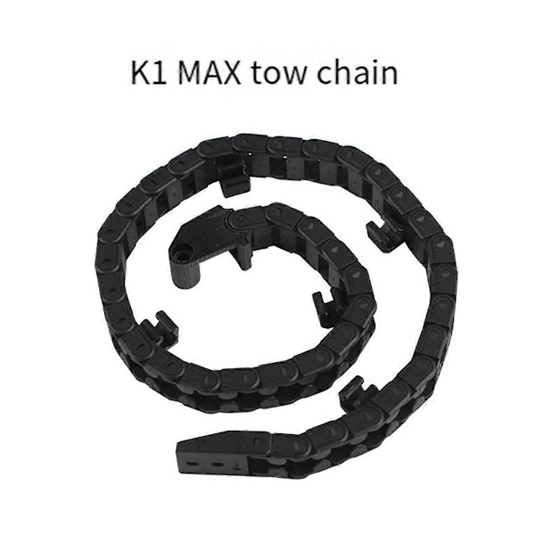 Slæbekæde til 3D K1 Max Slæbekæde Kabelkæde Samlesæt Åben trådkæde 3D printer tilbehør - WELLNGS