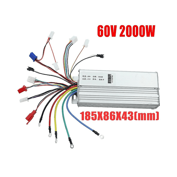 60V 2000W Sinusformet Kontroller for CITYCOCO Elektrisk Motorsykkel Bred Dekk Elektrisk Motorsykkel Tilbehør-WELLNGS