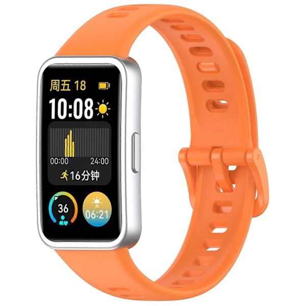 til Huawei Band 8/8 NFC/9/9 NFC Blank Silikone Urrem Udskiftningsurrem - WELLNGS Style C
