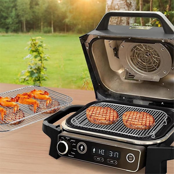 Grillrist i rustfrit stål til udendørs grill og ryger OG701 OG751, 1 stk. - WELLNGS