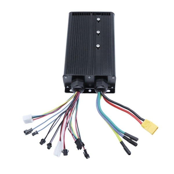 3000W Elektrisk Cykel Controller System 48V-72V 60A Dobbelt Tilstand 18 Rør Sinus Bølge Controller - WELLNGS