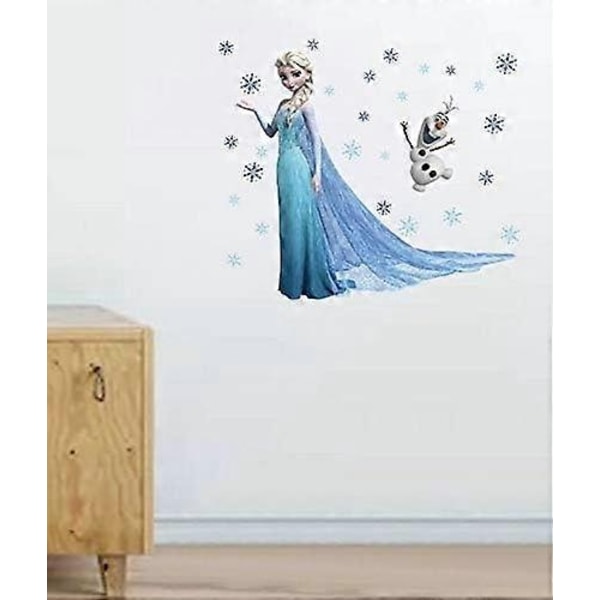 Frozen Disney seinätarrat Frozen olohuoneeseen irrotettavat Elsa seinätarrat - WELLNGS
