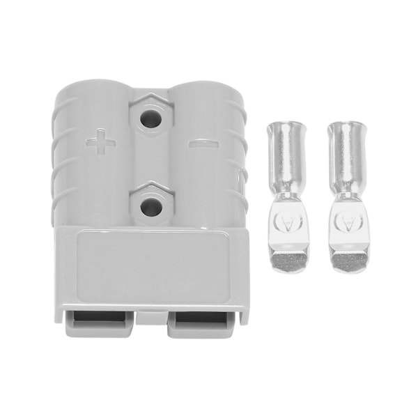 Til Anderson Style Stikforbindelser 50a 600v 6-12awg Ac/dc Værktøj til 6awg Forsølvede Massive Terminaler Plug-WELLNGS